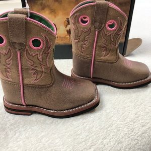 New Old west girls boots